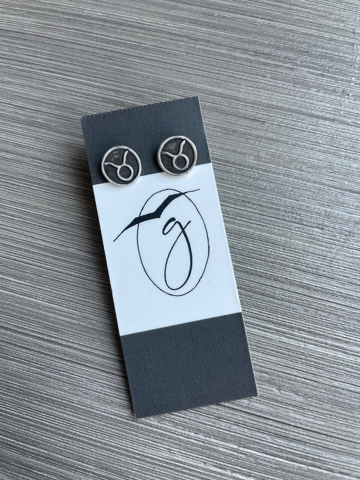 Zodiac Taurus Earrings