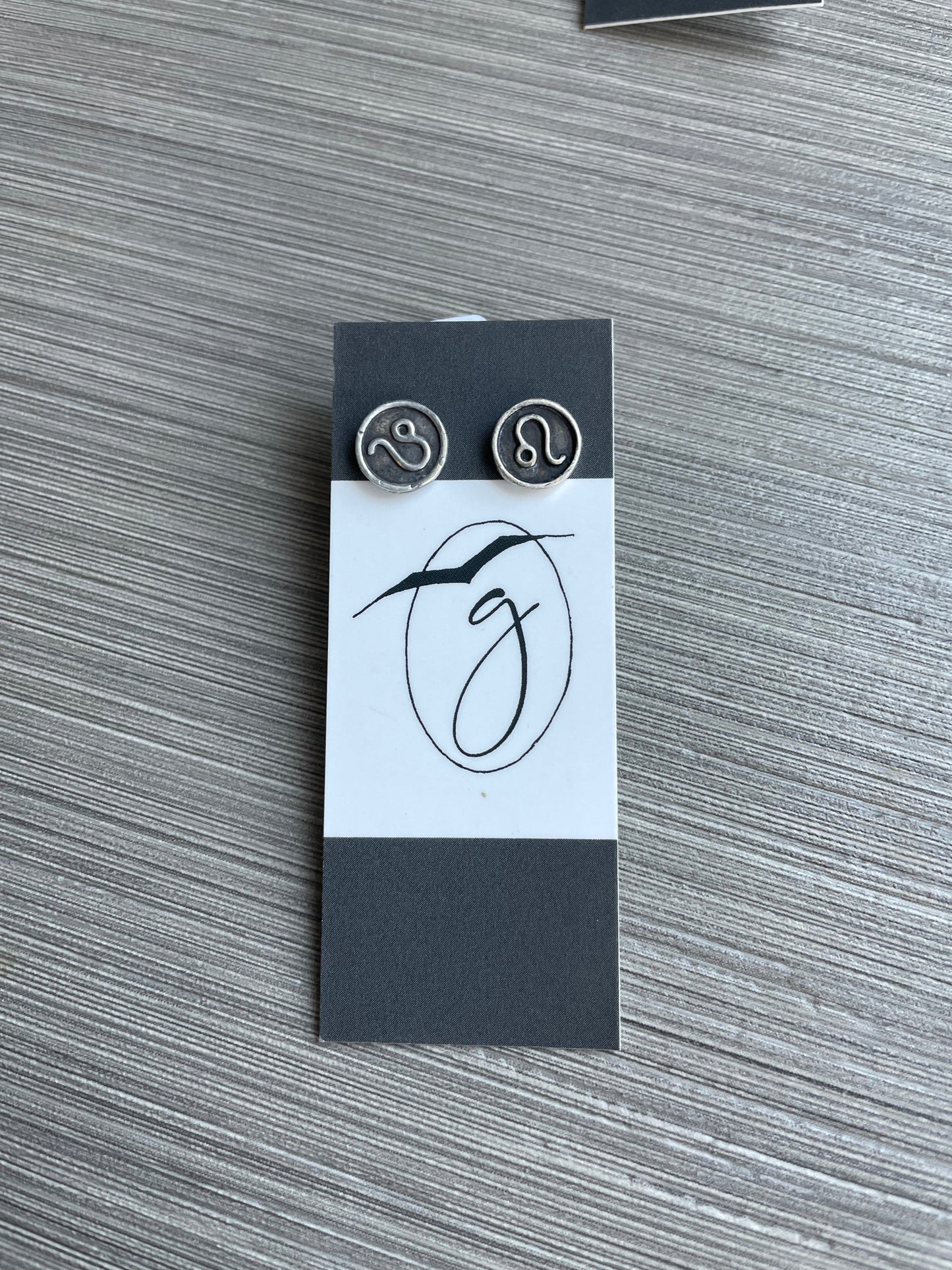 Zodiac Leo Earrings