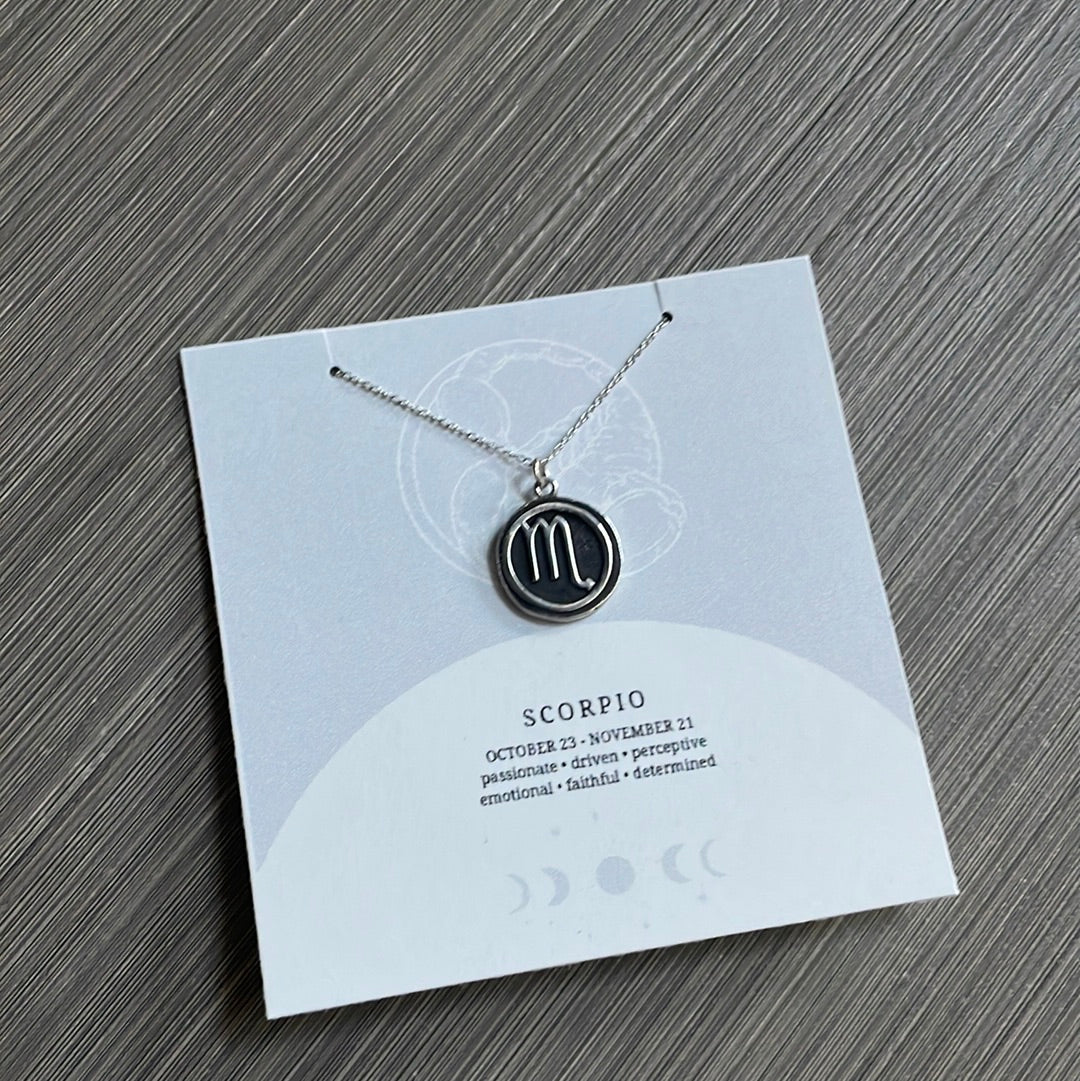 Zodiac Scorpio Token Charm