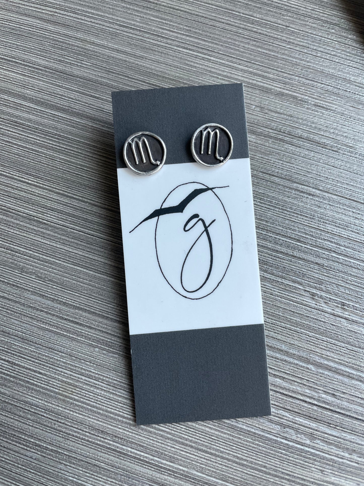Zodiac Scorpio Earrings