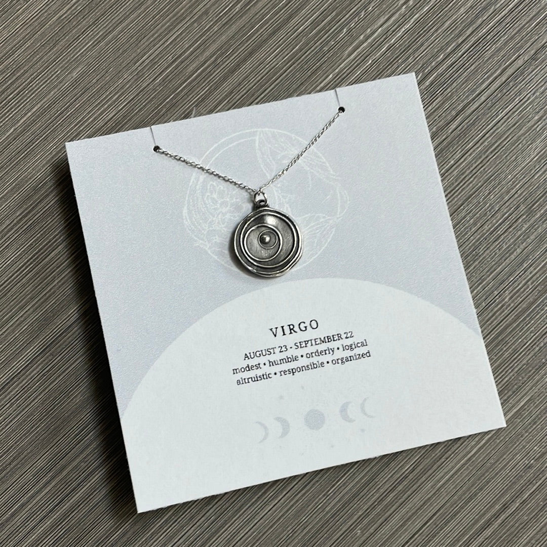 Zodiac Virgo Token Charm