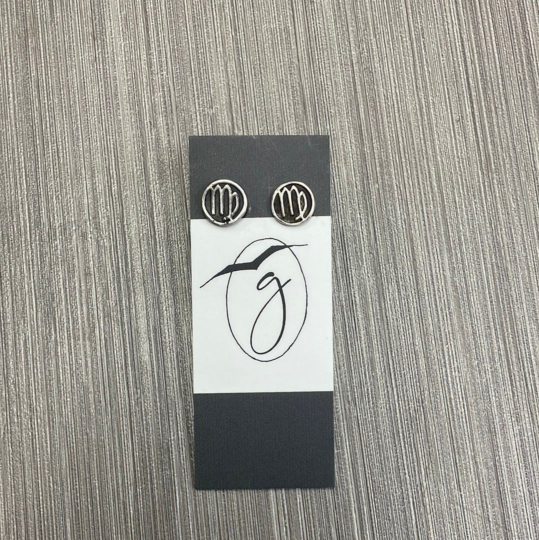 Zodiac Virgo Earrings