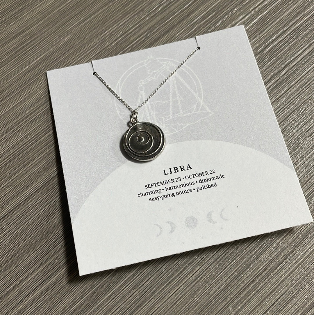 Zodiac Libra Token Charm