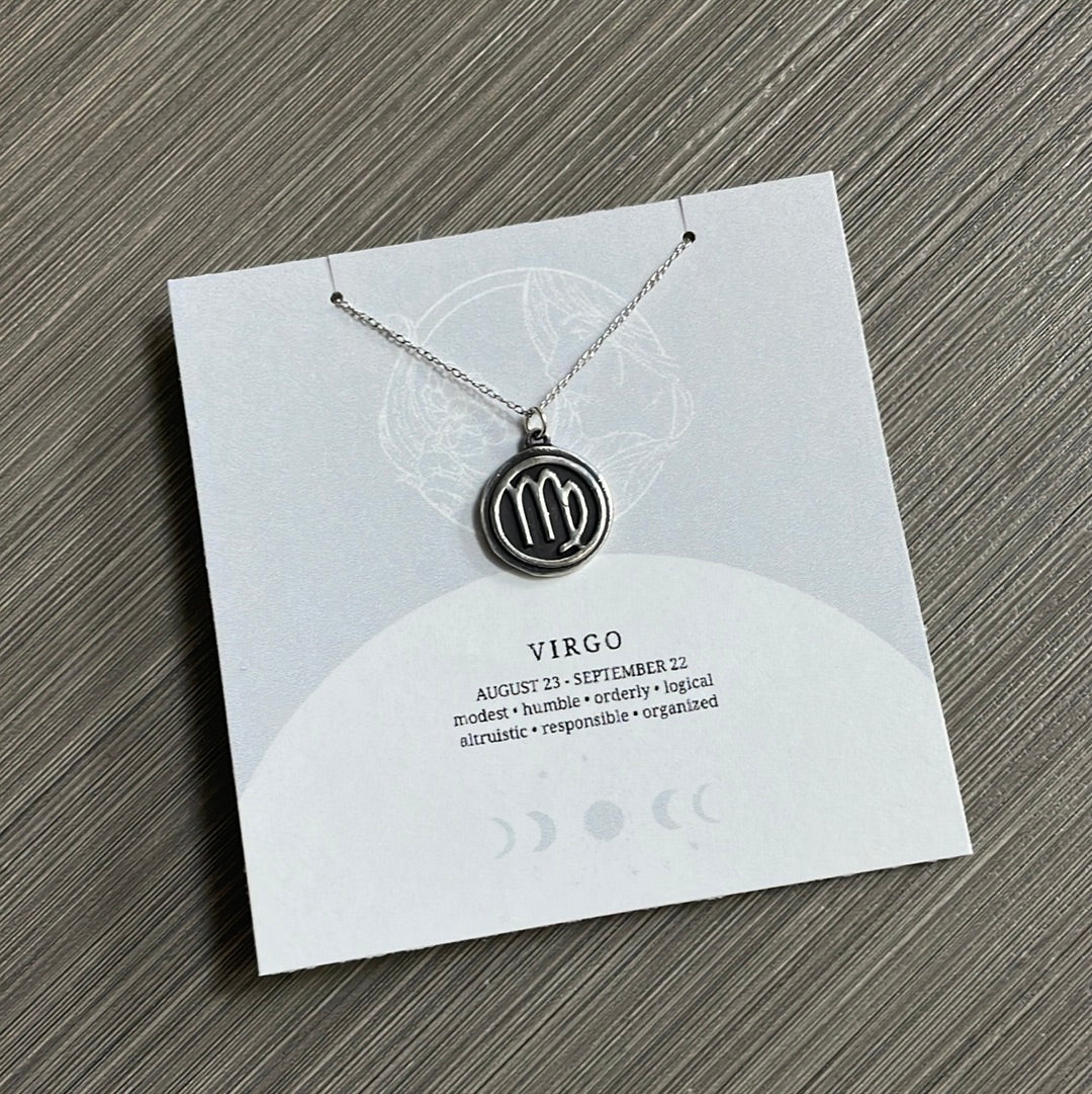 Zodiac Virgo Token Charm